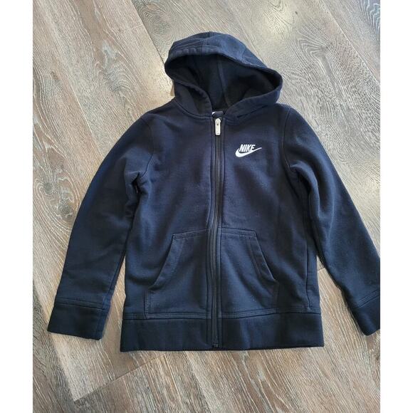 Nike Other - Nike Big Kids Sportswear Black‎ Hoodie Size Medium #1